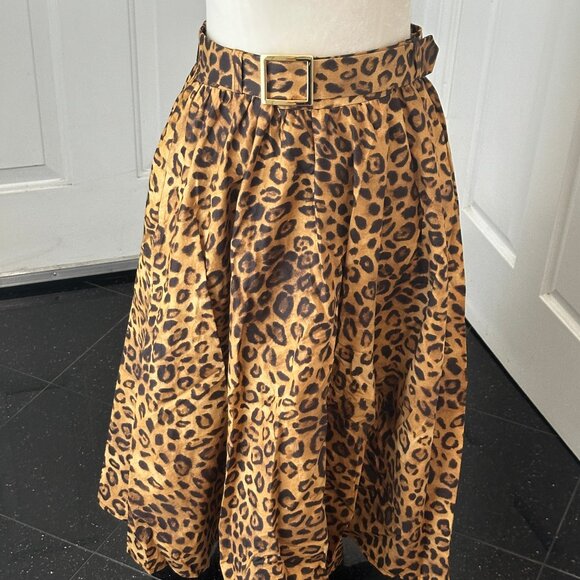 Jones New York Signature Animal Print Midi Skirt – Classic & Timeless, Size 6 - Picture 10 of 13